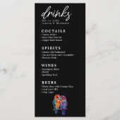 🌈LGBTQ+ DRINK kaart Budget Eeuwige Eenheid (Voorkant)