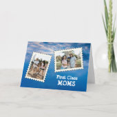 LGBTQ Eerste klasse MOMS Beste MOMS 2 aangepaste f Kaart (Voorkant)
