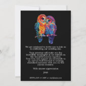 🌈 LGBTQ Eeuwige Eenheid bruiloft Kaart (Achterkant)