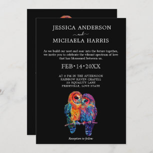 🌈 LGBTQ Eeuwige Eenheid bruiloft Kaart