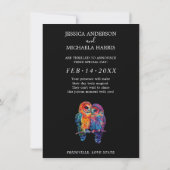 🌈 LGBTQ Eeuwige Eenheid bruiloft Save The Date (Achterkant)