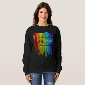 LGBTQ Equality Gay Pride Love Wins Be Yourself Mon Trui (Voorkant volledig)