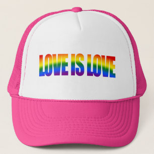 LGBTQ Equality Love LGBT Rainbow Flag Gay Pride Trucker Pet