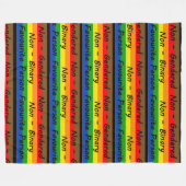 LGBTQ+ Favoriete Persoon Fleece Deken (Voorkant (Horizontaal))