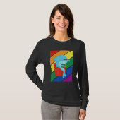 Lgbtq Flag Gay Pride Month Rainbow Dolphin Lgbt Gl T-shirt (Voorkant volledig)