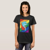 LGBTQ Flag Gay Pride Month Rainbow Dolphin LGBT Gl T-shirt (Voorkant volledig)