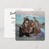 LGBTQ Foto Bruiloft Koppels Vrijgezellenfeest Kaart (Voorkant / Achterkant)