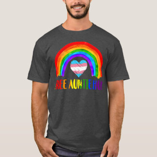 LGBTQ Free Auntie Hugs Gay Pride LGBT Rainbow Moth T-shirt