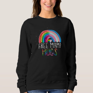 Lgbtq Free Mama Hugs Gay Pride Lgbt Ally Rainbow M Trui