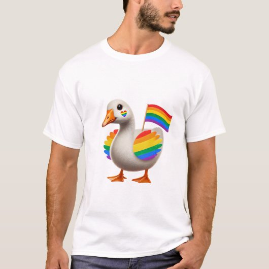 LGBTQ-gans T-shirt (Voorkant)