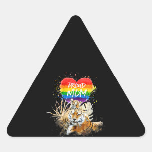 LGBTQ Gay and Lesbian Pride Mama Tiger Sticker