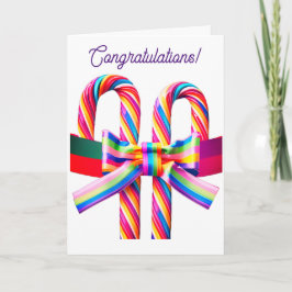 LGBTQ Gay Bruiloft, 5 "x 7" Gevouwen Wenskaart Kaart