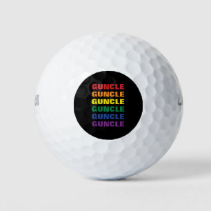 LGBTQ Gay Pride Fun en Funny Gay Oom Goom Golfballen