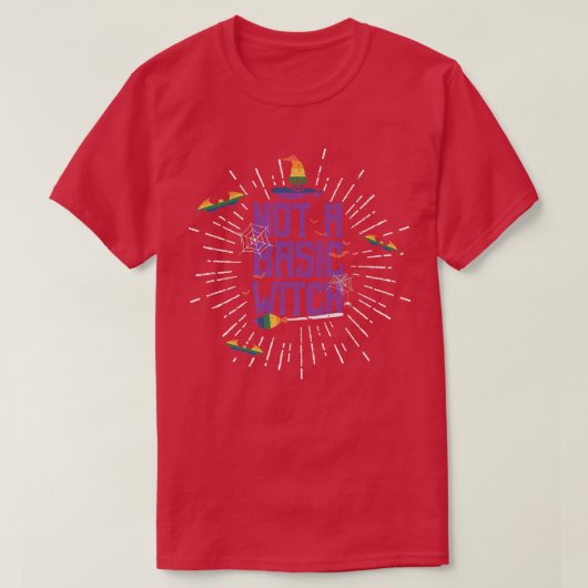 LGBTQ Gay Pride is geen gewone heks-Pet T-shirt (Design voorkant)