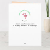 LGBTQ Gay Pride Let's Go Lesbiennes Kaart (Achterkant)