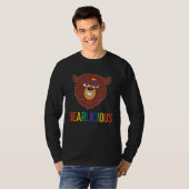 LGBTQ Gay Pride Month Parade Festival Bearlicious  T-shirt (Voorkant volledig)
