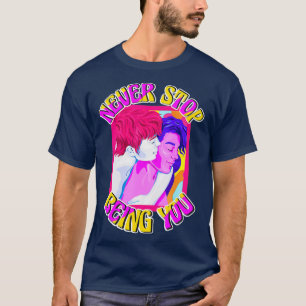 LGBTQ Gay Pride Rainbow CSD Trans Pan Lesbisch Bi T-shirt