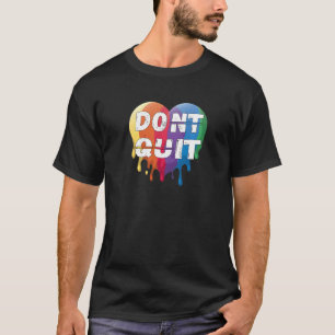 Lgbtq Gay Pride Rainbow doet het en stopt het Geze T-shirt
