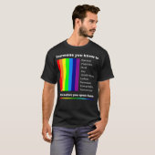 LGBTQ GAY PRIDE SHIRT RAINBOW FLAG PRIDE 2021 (Voorkant volledig)