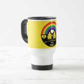 LGBTQ Gay Rolstoel Disability Pride Reisbeker (Voorkant links)
