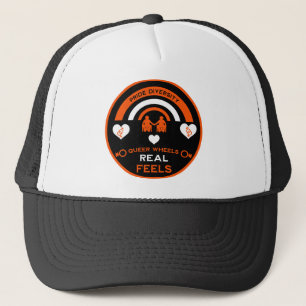LGBTQ Gay Rolstoel Disability Pride Trucker Pet