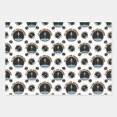 LGBTQ Gay Vlag, Vlieg Hoog, Liefde Onbegrensd Inpakpapier Vel (Voorkant 2)