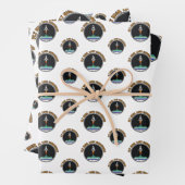 LGBTQ Gay Vlag, Vlieg Hoog, Liefde Onbegrensd Inpakpapier Vel (In situ)