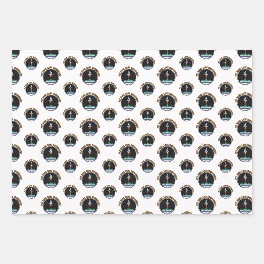 LGBTQ Gay Vlag, Vlieg Hoog, Liefde Onbegrensd Inpakpapier Vel (Voorkant)