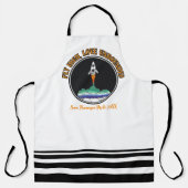 LGBTQ Gay Vlag, Vlieg Hoog, Liefde Onbegrensd Schort (Voorkant)