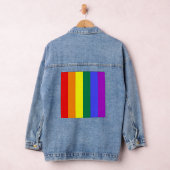 LGBTQ+ GELIJKHEID REGENBOOGVLAG DENIM JACKET (Hangar)