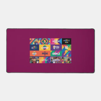 LGBTQ+ & Gen Z Computer Muismat door ShelloCB Bureaumat