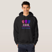 LGBTQ Genderfluid Pride Assume Nothing Gender Flui Hoodie (Voorkant volledig)