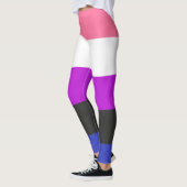 LGBTQ Genderfluid Pride Vlag Leggings (Links)
