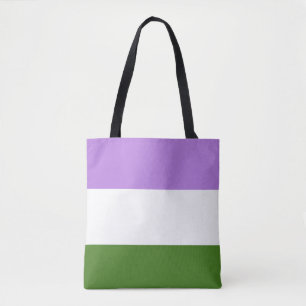 LGBTQ Genderqueer Pride Vlag Tote Bag