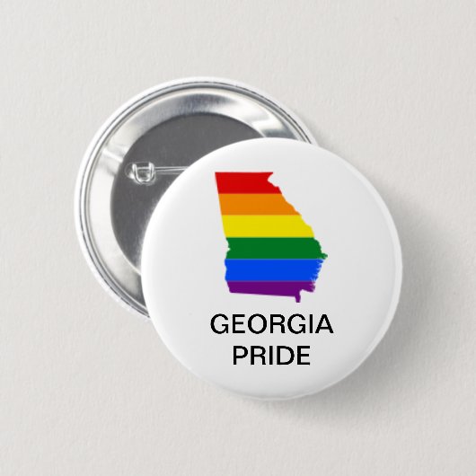 LGBTQ GEORGIA PRIDE BUTTON (Voorkant /achterkant)