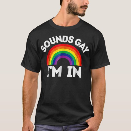 LGBTQ- GiftSound zet me in T-shirt (Voorkant)
