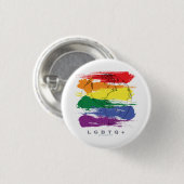 LGBTQ+ Global ProAF Ronde Button 3,2 Cm (Voorkant /achterkant)