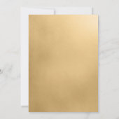 LGBTQ Gold Modern Ze zijn verloofde uitnodiging (Achterkant)