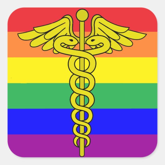 LGBTQ Healthcare Sticker (Voorkant)