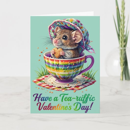 LGBTQ heeft een tranende Valentijnsdag Kaart (Voorkant)