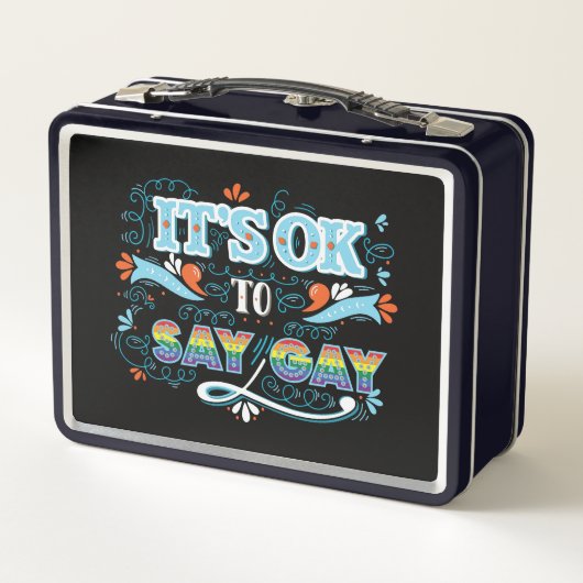 LGBTQ | Het is oké om te zeggen dat Gay | Pride |  (Achterkant)