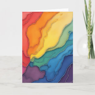 lgbtq homo in mijn ziel bedankkaart