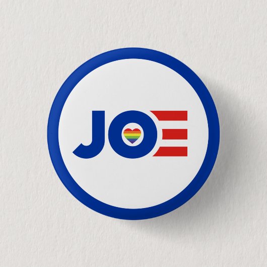LGBTQ houdt van Joe Biden! Ronde Button 3,2 Cm (Voorkant)