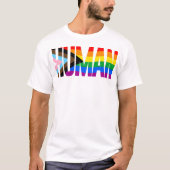 LGBTQ HUMAN T-SHIRT (Voorkant)