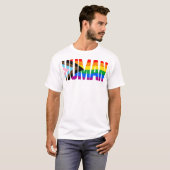 LGBTQ HUMAN T-SHIRT (Voorkant volledig)