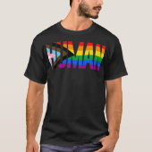 LGBTQ HUMAN T-SHIRT (Voorkant)