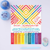 LGBTQ+ huwelijksorganisator flyer (Enkel)