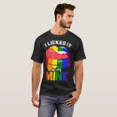 LGBTQ ik gaf het een licentie zodat zijn regenboog T-shirt (Voorkant volledig)
