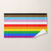 LGBTQ+ INCLUSIEF PRIDE FLAG BAD HANDDOEK (Handdoek)