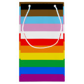 LGBTQ+ INCLUSIEF PRIDE FLAG KLEIN CADEAUZAKJE (Achterkant)